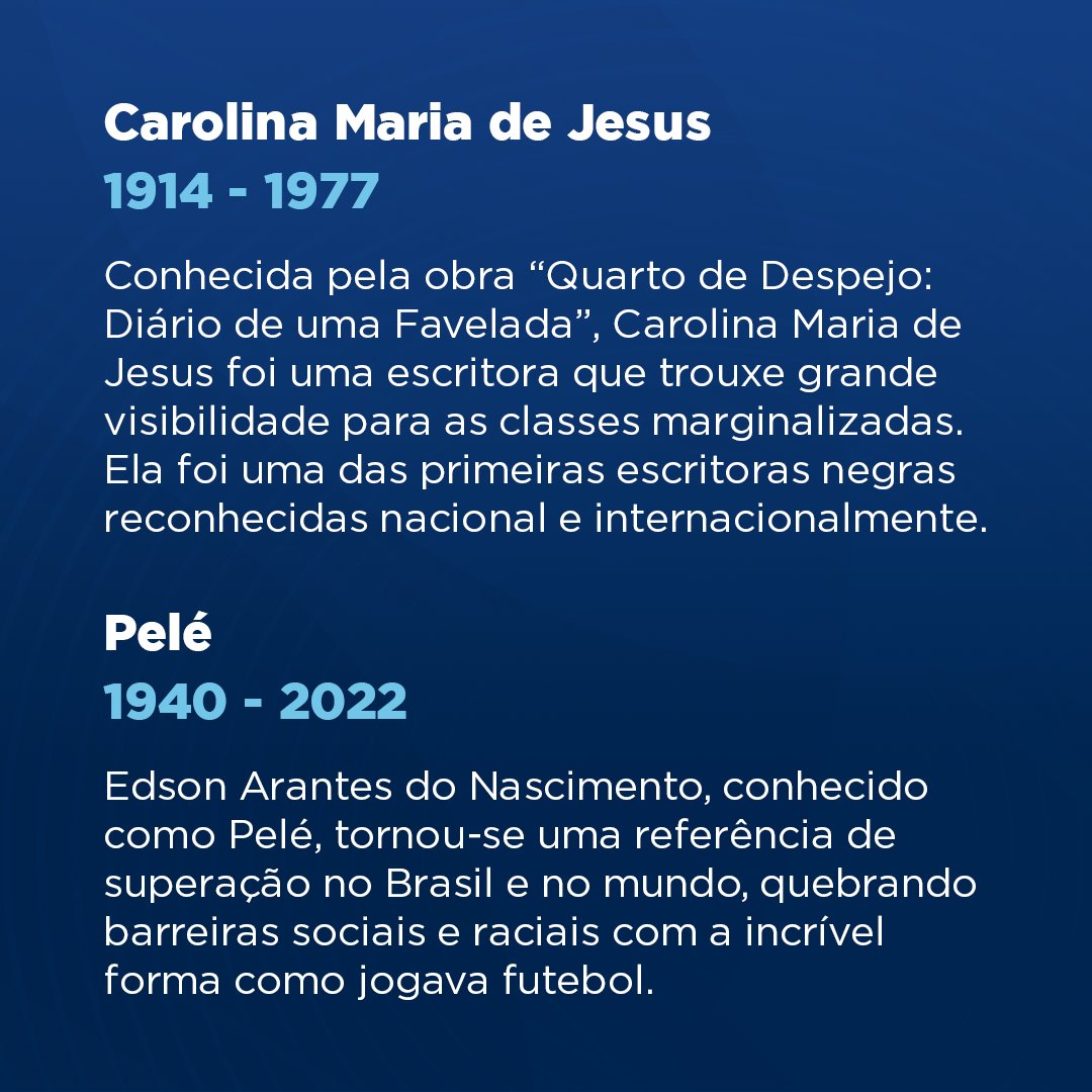 Neste Dia da Consciência Negra, agora feriado nacional, celebramos essas conquistas e relembramos a importância de continuar lutando contra o racismo e pela valorização da diversidade.