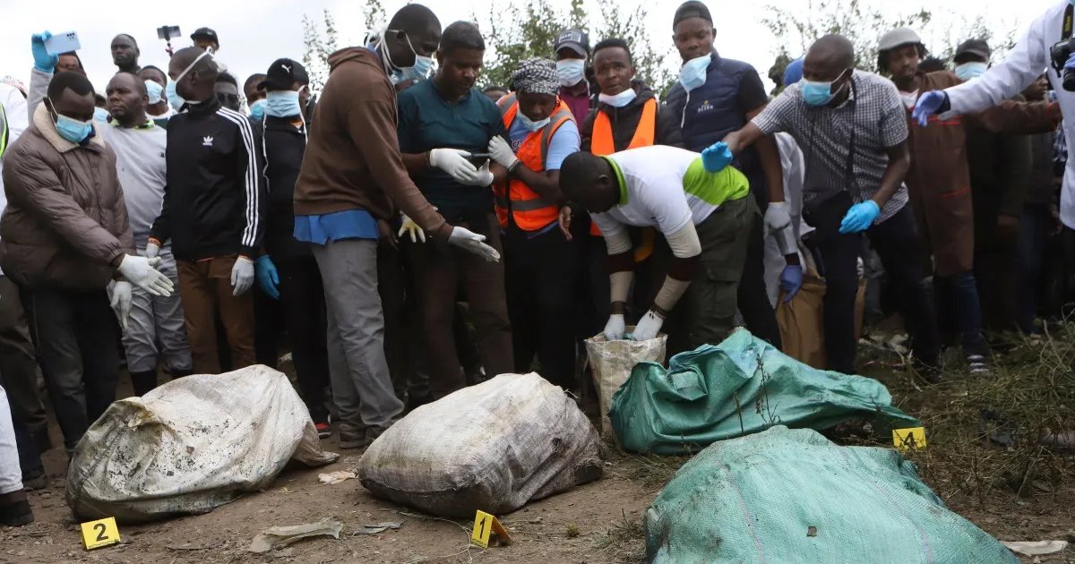 Okiya Omtatah Okoiti-Commentary (@realomtatah) on Twitter photo <a href="/WilliamsRuto/">William Samoei Ruto, PhD</a> <a href="/MamaRachelRuto/">Mama Rachel Ruto, EGH</a> Your excellency, these are not sacks of potatoes. They are dismembered bodies of women who, just like yours, would have continued to be a blessing to their husbands and children. But they will never get to celebrate their birthdays. Their families are still waiting for justice! <a href="/WilliamsRuto/">William Samoei Ruto, PhD</a> <a href="/MamaRachelRuto/">Mama Rachel Ruto, EGH</a> Your excellency, these are not sacks of potatoes. They are dismembered bodies of women who, just like yours, would have continued to be a blessing to their husbands and children. But they will never get to celebrate their birthdays. Their families are still waiting for justice!