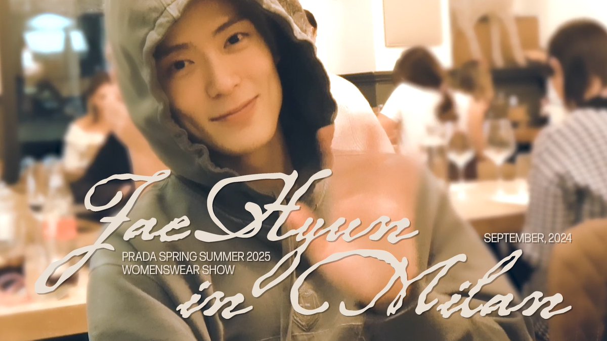 느긋…느긋…하게 구경하기🐢 JAEHYUN in Milan🇮🇹 | PRADA S/S 2025 Womenswear Show behind

youtu.be/q3MHntLifNI
 
#JAEHYUN #재현 #NCT #NCT127 
#PRADA #PradaSS25 #JAEHYUNinMilan 
#JAEHYUNxPRADA #PRADAxJAEHYUN
