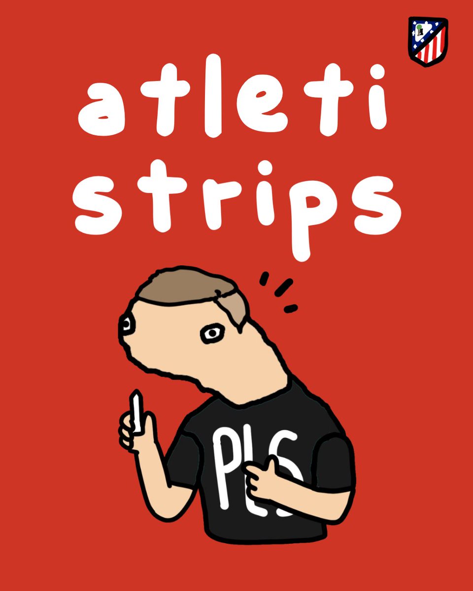 Atleti's tweet photo. Nace Atleti Strips, la serie de cómics creada por @chulengol, nuevo proyecto de Atleti Creators Club. https://t.co/uzn2vU2qJk