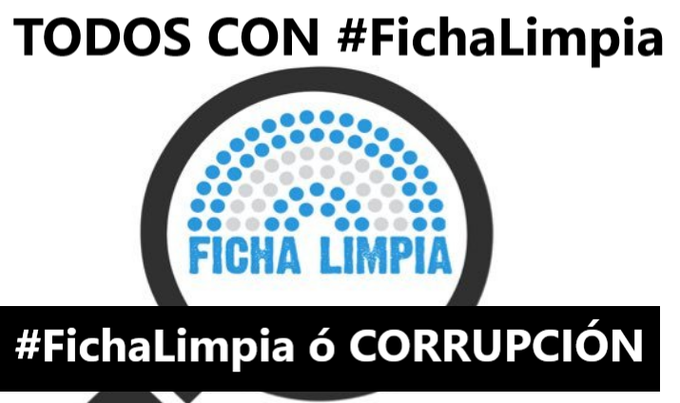 64Elcira's tweet photo. Todos con #FichaLimpia !!!!
basta que los corruptos se la lleven de arriba!!!😡👊 https://t.co/1s3zIBSKnS