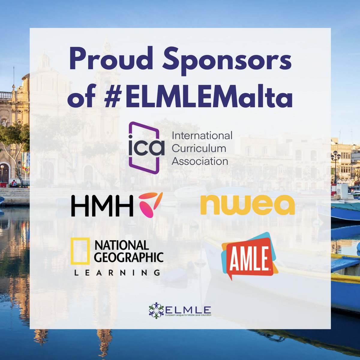 Excited to welcome our amazing exhibitors to #ELMLE Malta!
Special thanks go to our Diamond Sponsor, the ICA. Join us to connect, learn, and grow together! Discover more and join the experience at sites.google.com/elmle.org/home…