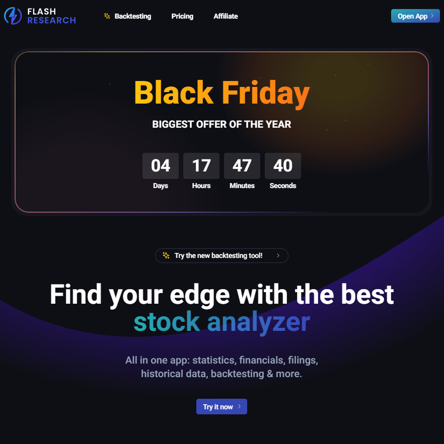 flash_research's tweet photo. Tic Tac...⏱️
BIGGEST OFFER OF THE YEAR COMING SOON
#FLASHWEEK
#FLASHFRIDAY
https://t.co/5iDdoACGo7