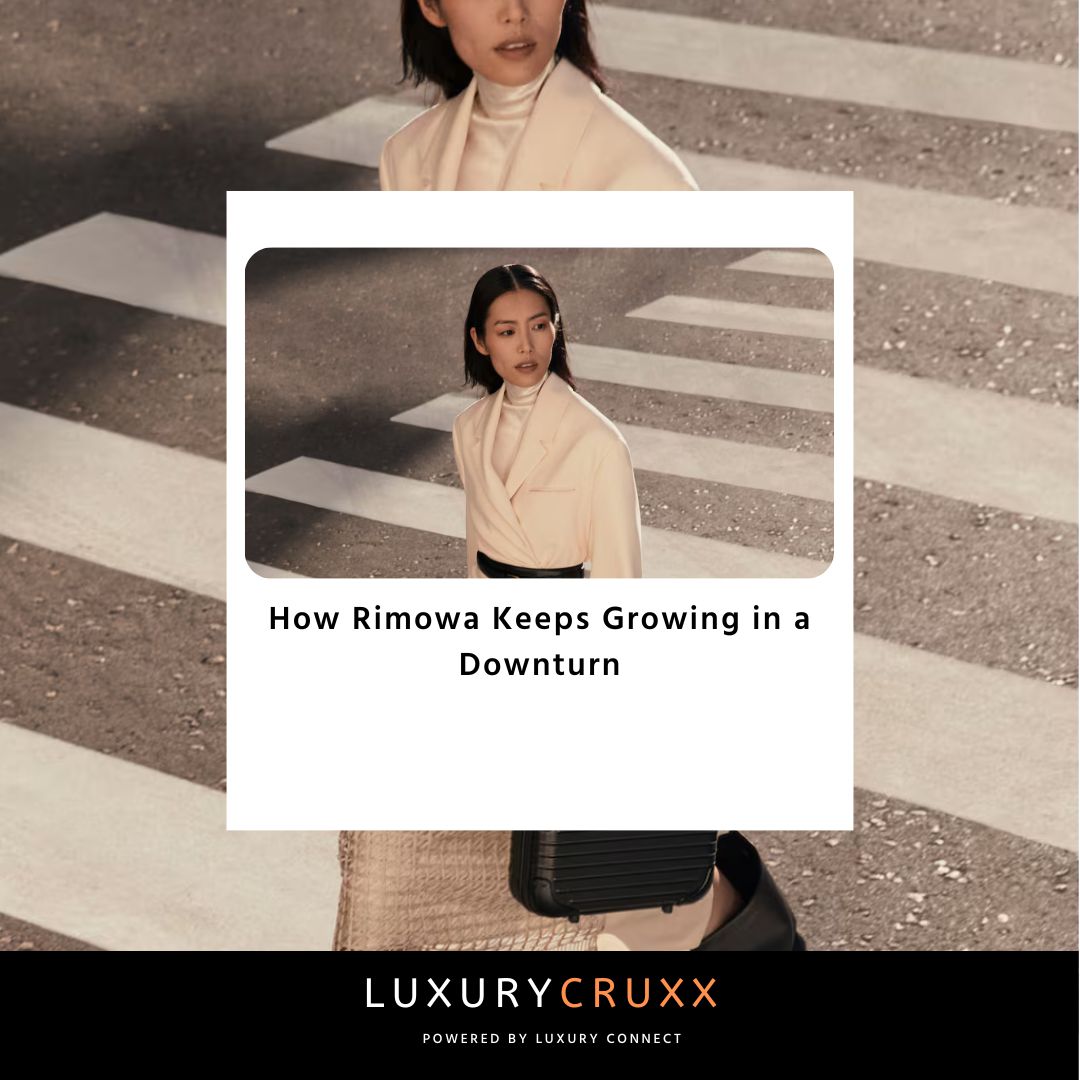 luxurycruxx's tweet image. How Rimowa Keeps Growing in a Downturn.

After quadrupling sales in five years following LVMH’s acquisition, the German luggage maker is seeing continued momentum during rocky times.

Read More: tinyurl.com/24wdvtxc

#LuxuryConnect #LuxuryCruxx #FunctionalLuxury