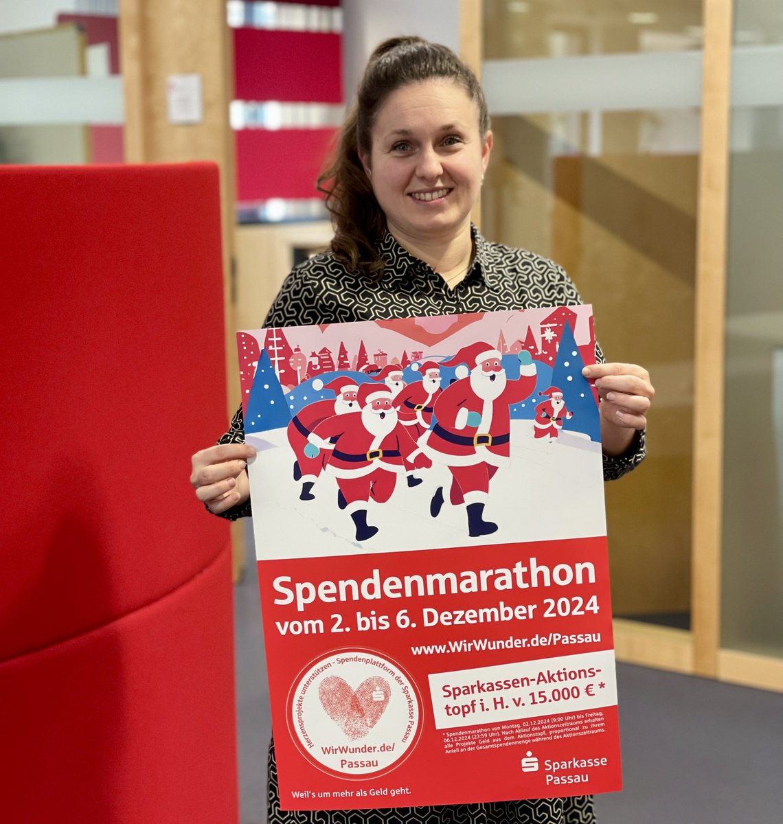 Jetzt Herzensprojekte rechtzeitig zum Spendenmarathon einstellen.

Direkt zur Spendenplattform und allen Infos zum Spendenmarathon hier klicken:

wirwunder.de/passau/aktion/…