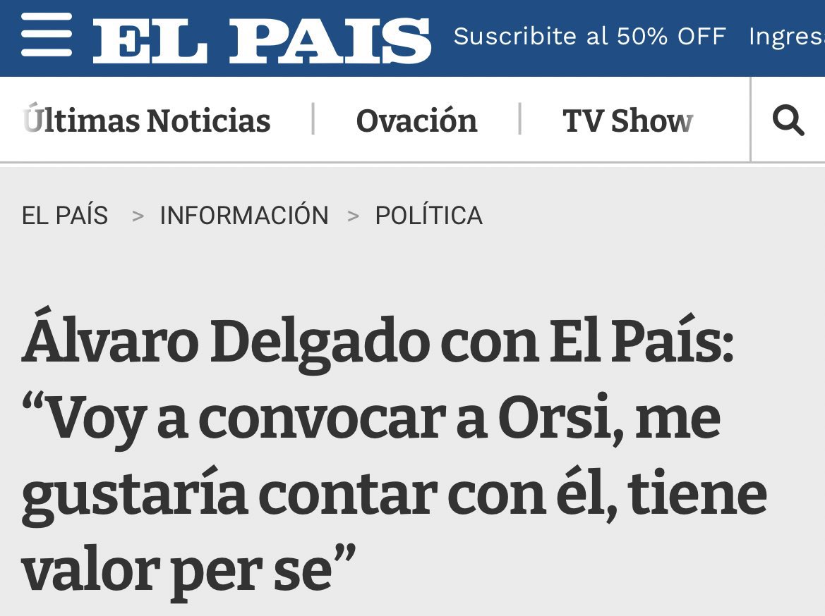🚨ÚLTIMO MOMENTO 🚨

Habría muchas posibilidades que Álvaro Delgado termine votando a Orsi el próximo Domingo 😂😂