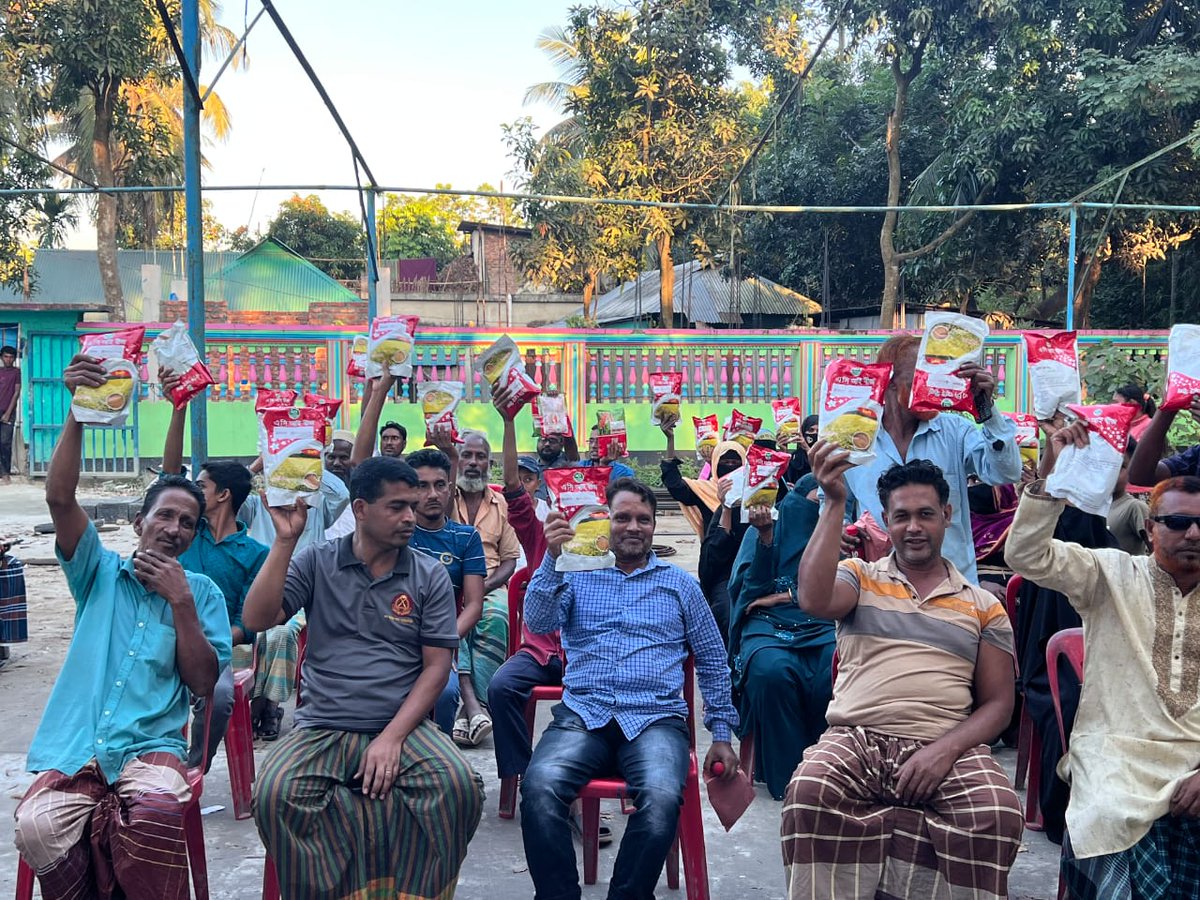 CSISAProject's tweet photo. CIMMYT, with #USAID's support, is helping 6,670 flood-affected farmers in #Bangladesh by promoting non-rice crops for alternative livelihoods and better incomes. Stay tuned for updates!
#CropDiversification #AlternativeIncome #FoodSecurity #SmallholderFarmers #CIMMYT https://t.co/OLkdb7QNzA