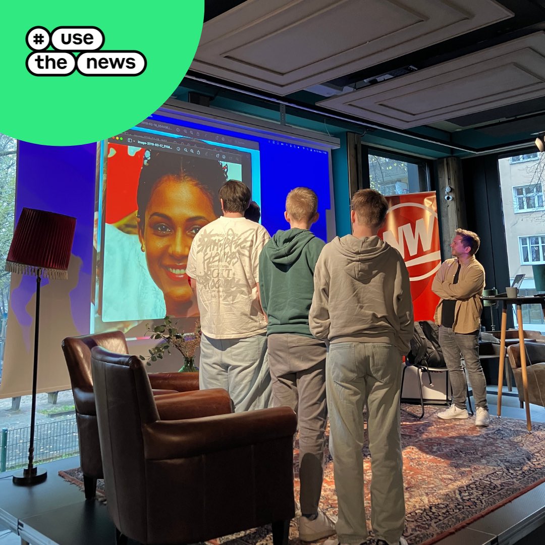 #UseTheNews (@usethenews2024) on Twitter photo #UseTheNews Newscamp-Recap: Letzte Woche in Lübeck und Bielefeld – mit der Medienanstalt HH/SH, <a href="/nwnews/">Neue Westfälische</a> und <a href="/HelloFounders/">Founders Foundation</a> . Neben vielen tollen Programmpunkten, ging es dieses mal u. a. um Algorithmen auf Social Media und KI im Unterricht.
#JahrDerNachricht #newscamp #UseTheNews Newscamp-Recap: Letzte Woche in Lübeck und Bielefeld – mit der Medienanstalt HH/SH, <a href="/nwnews/">Neue Westfälische</a> und <a href="/HelloFounders/">Founders Foundation</a> . Neben vielen tollen Programmpunkten, ging es dieses mal u. a. um Algorithmen auf Social Media und KI im Unterricht.
#JahrDerNachricht #newscamp