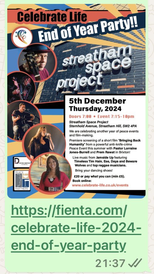 It’s that time of year again and we are in the Party mood - celebrating a bumper year of filming making and youth workshops. Join us!!