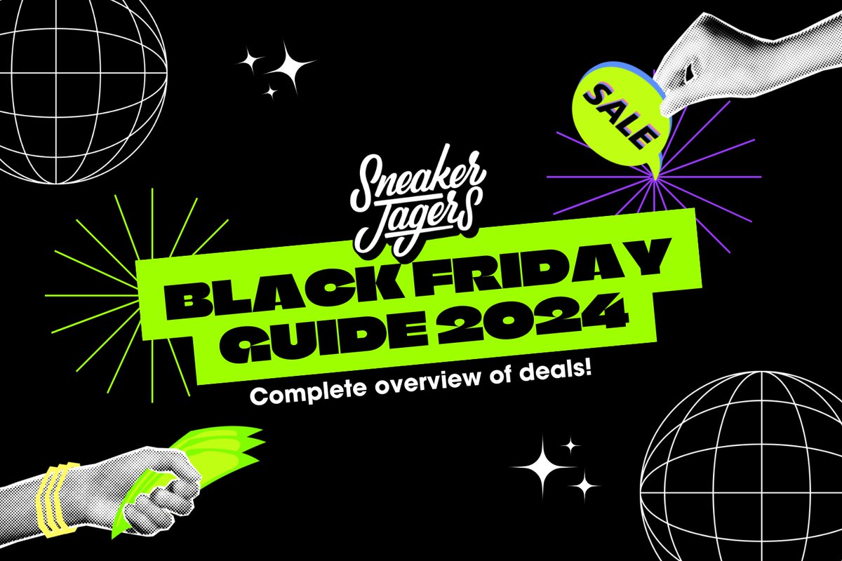 Black Friday is just around the corner, and that means massive discounts everywhere you look 💸! Once again, Sneakerjagers has created the ultimate Black Friday Sale Guide for you 🚀. Discover all the best deals on sneakers and streetwear here ➡️ snkrjg.rs/aMjDP5