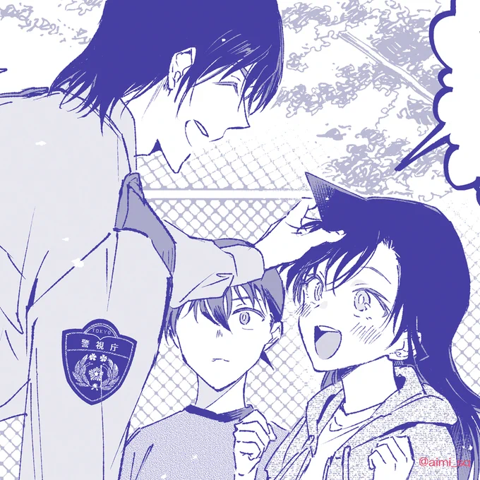 蘭ちゃんの頭撫でようとするけどツノが邪魔してうまくいかないの図
それよりにゃーとかいう松田が可愛すぎてキレそう🫠 