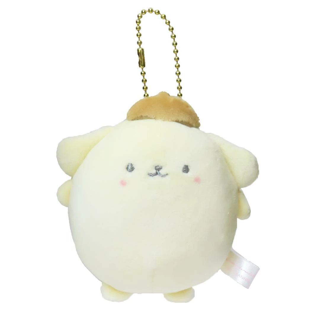 2014年 ポムポムプリン マスコット キーホルダー ぬいぐるみ チャーム シネマコレクションで販売開始！ サンリオxもちぱん マスコット