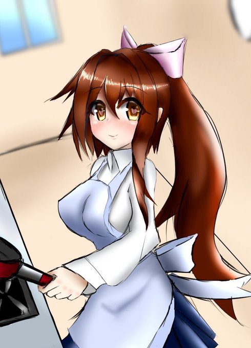 #過去絵と現在絵を比較してみようキャンペーンうちの子ましろちゃん…! 