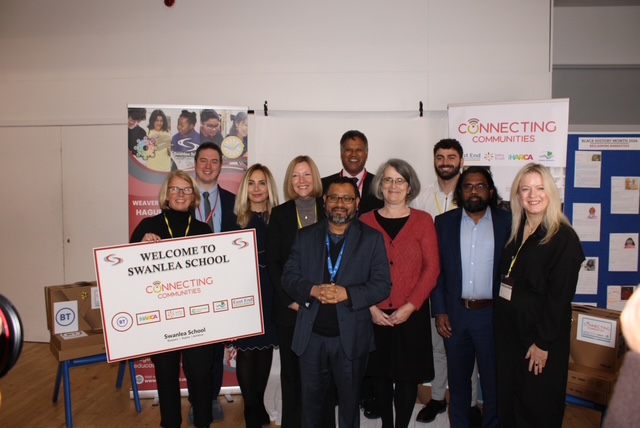 Tower Hamlets Council (@towerhamletsnow) on Twitter photo We joined <a href="/EastEnd_CF/">East End Community Foundation</a> & <a href="/bt_uk/">BT</a> at Swanlea School to donate laptops to pupils as part of our partnership Connecting Communities project to help tackle the digital divide. Thanks to all of our partners who help to get families online👩🏾💻
<a href="/MaiumMiah/">Maium Miah Talukdar</a> <a href="/LETTA_Trust/">LETTA Trust</a> <a href="/HarcaPoplar/">Poplar HARCA</a> We joined <a href="/EastEnd_CF/">East End Community Foundation</a> & <a href="/bt_uk/">BT</a> at Swanlea School to donate laptops to pupils as part of our partnership Connecting Communities project to help tackle the digital divide. Thanks to all of our partners who help to get families online👩🏾💻
<a href="/MaiumMiah/">Maium Miah Talukdar</a> <a href="/LETTA_Trust/">LETTA Trust</a> <a href="/HarcaPoplar/">Poplar HARCA</a>