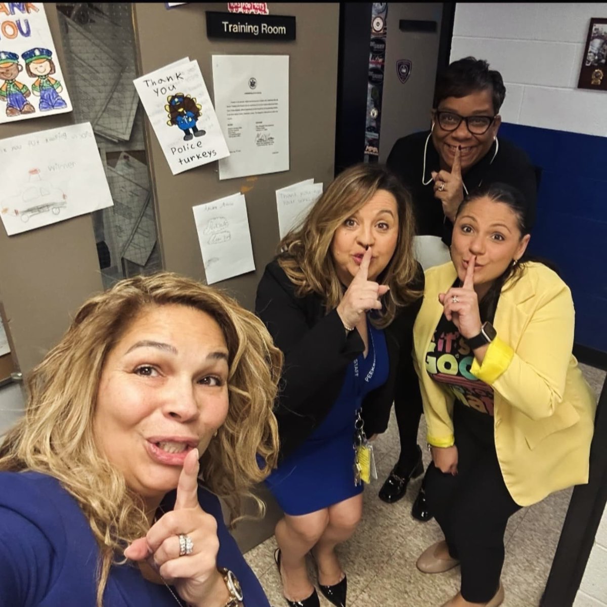 peekskillpolice's tweet image. Huge shout-out to Peekskill City School District  Asst. Superintendent Rebecca Aviles-Rodriguez and the PCSD Elementary School Principal Squad, Principal Woodley,  Principal Budds, and Principal Hernandez! We appreciate the love. Thank you!💙