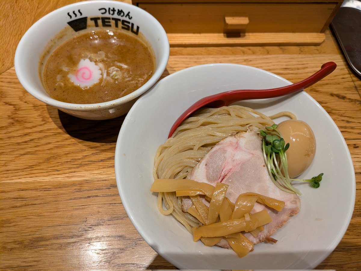 つけめんTETSU
味玉つけめん ¥1000