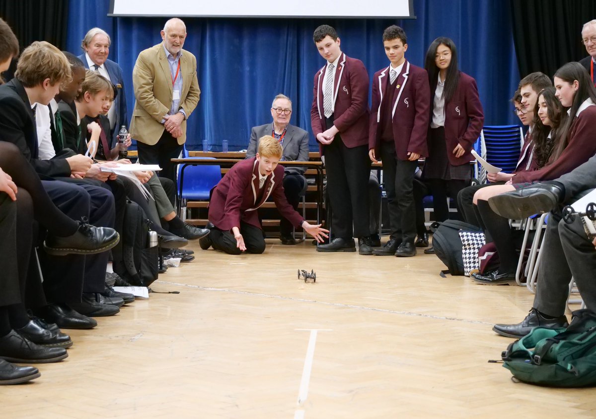 Youth Technology - Birchwood School, 12 Nov.  Task to design/construct Dragster using STEM construction kit. Birchwood made first clean sweep ever. Judges Colin Butler, Richard Roscoe Duncan Forbes, Chief Judge, John Barfoot.
bsrotary.org.