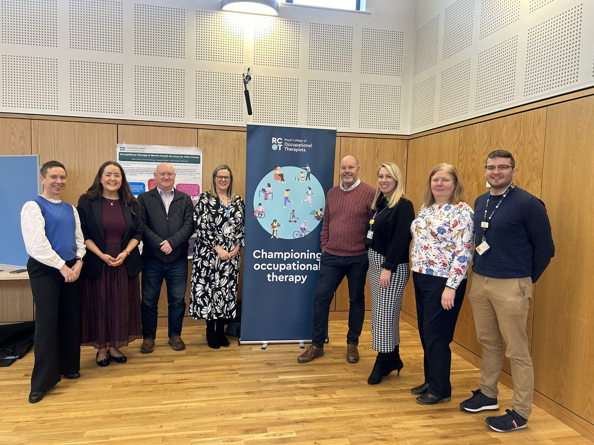 RCOT Policy Northern Ireland (@rcotpolicyni) on Twitter photo Fantastic to have RCOT Chief Executive <a href="/SteveGFord/">Steve Ford</a> in Northern Ireland today! Great meeting with our dynamic Chief AHP Officer <a href="/tennysonCAHPO/">Professor Michelle Tennyson</a>, lunch with staff at <a href="/setrust/">South Eastern Trust</a> and a useful meeting with Heads of OT from across NI. An uplifting day, thanks to all who engaged with us ๐ Fantastic to have RCOT Chief Executive <a href="/SteveGFord/">Steve Ford</a> in Northern Ireland today! Great meeting with our dynamic Chief AHP Officer <a href="/tennysonCAHPO/">Professor Michelle Tennyson</a>, lunch with staff at <a href="/setrust/">South Eastern Trust</a> and a useful meeting with Heads of OT from across NI. An uplifting day, thanks to all who engaged with us ๐