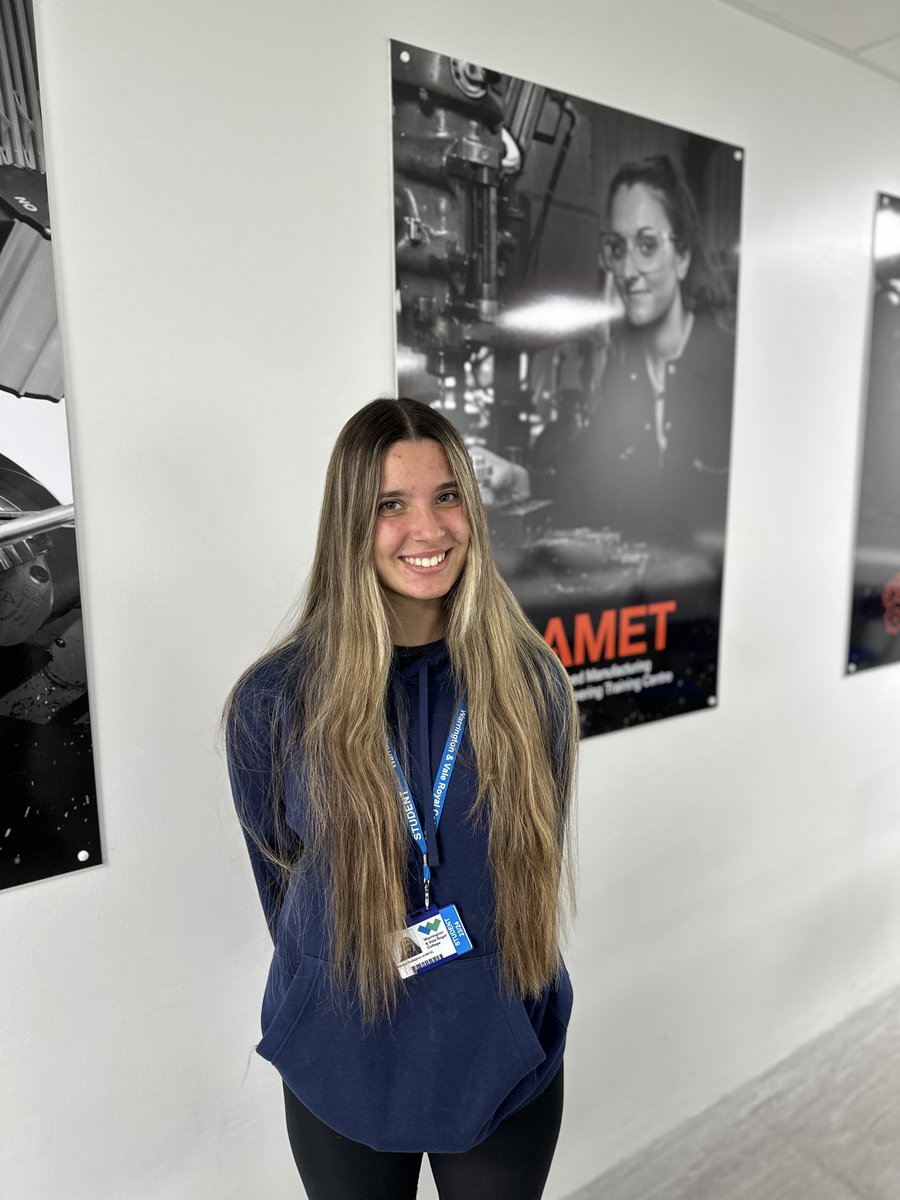 Level 3 Advanced Manufacturing Engineering student Estreja has gone on to become a Global Marine &amp; Navy Mechanical Design Engineer Apprentice at Johnsons Controls.⚙️🔧

To read more about Estreja's journey, head to: ow.ly/hH5N50U5o57

#YourCareerCollege #StudentSuccess