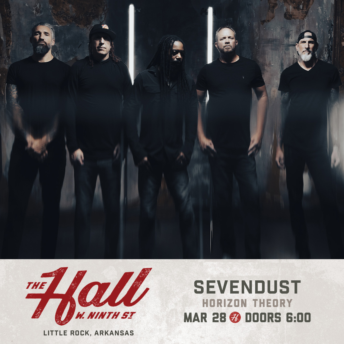 Don't be in 'denial', you NEED to go to the Sevendust show! The In Dust We Trust tour is coming to ours on 3.28! Sign up for presale access at the link below, tickets go public on Friday!

➜ bit.ly/3Oodh3z