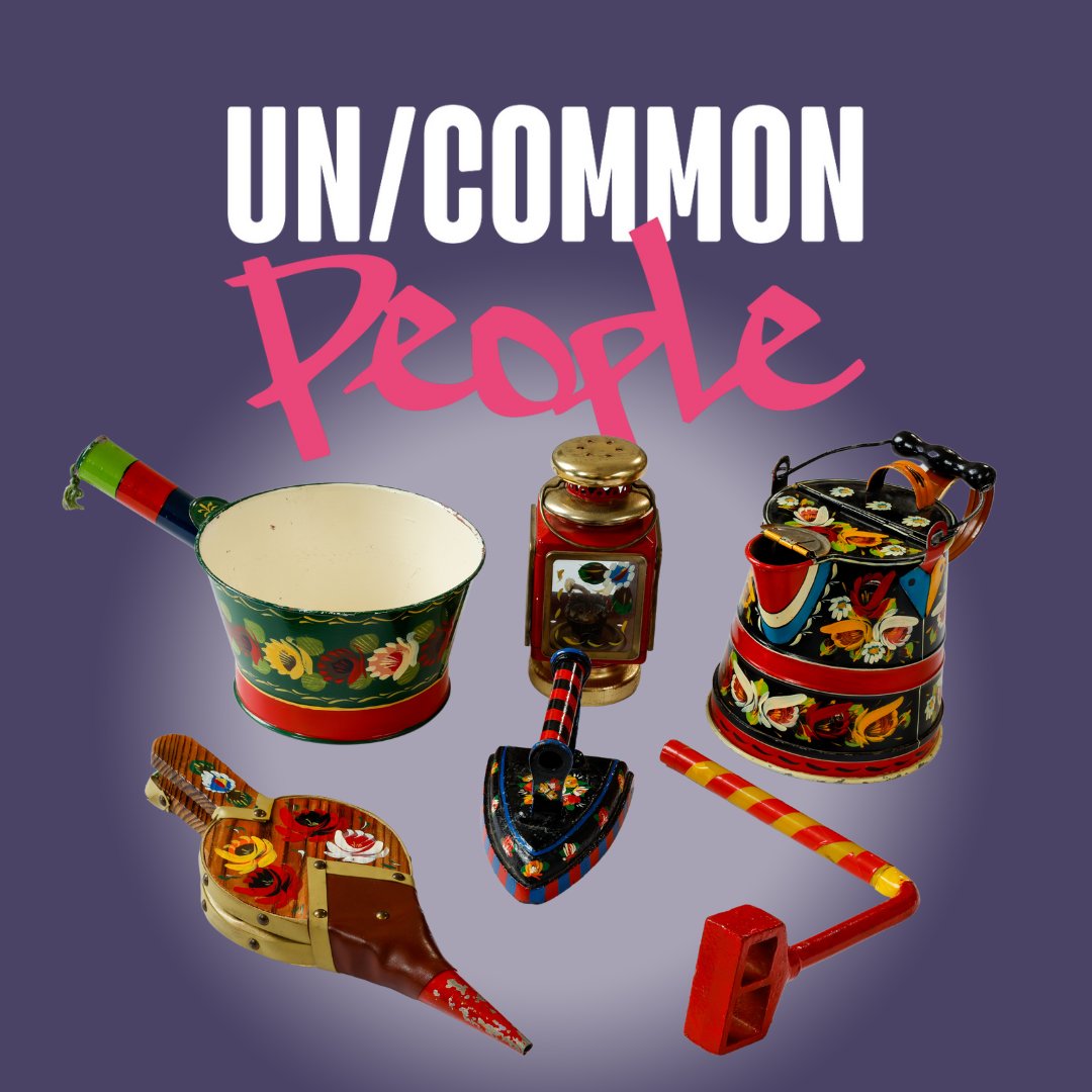 🎨 Un/Common People: Folk Culture in Wessex opens 30 Nov at Museum &amp; Art Swindon! Among the highlights is this stunning 20th-century canal ware—functional, decorative, and a true art form. Find out more: l8r.it/Ne4O