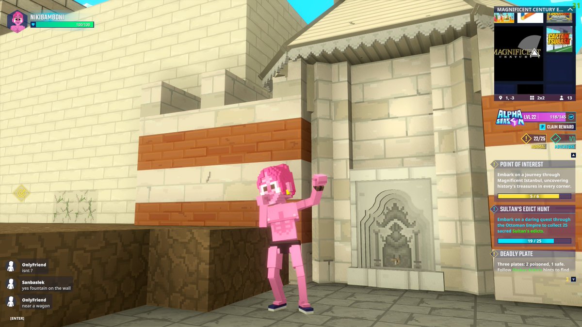 Marveling at the <a href="/Magnificentury_/">Magnificent Century</a> Fountain in <a href="/TheSandboxGame/">The Sandbox</a>. It's like stepping back in time to the Ottoman Empire! 🏰 register-landings.sandbox.game/alphaseason4-s… #TheSandbox #AlphaSeason4 #AS4SocialChallenge