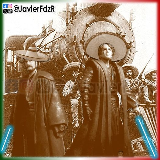 JavierFdzR's tweet photo. #aniversario #revolucionmexicana #vivalarevolucion #mexico #AnivdelaRev #114aniversario #revolucion #revolucionario #jedimaster #masterjedi #obiwan #anakin #benkenobi #kenobi #skywalker #starwars #jedi https://t.co/FFlNAoIBc5