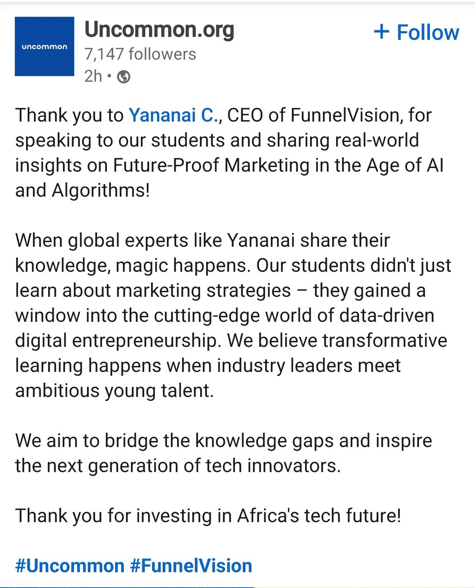 Yanalchi's tweet photo. Sharing a bitta LinkedIn energy here, today.

Talked to upcoming heavy hitters in the marketing &amp; ad space about AI, algos and future-proofing your bag💰 https://t.co/XfMBgoMX21