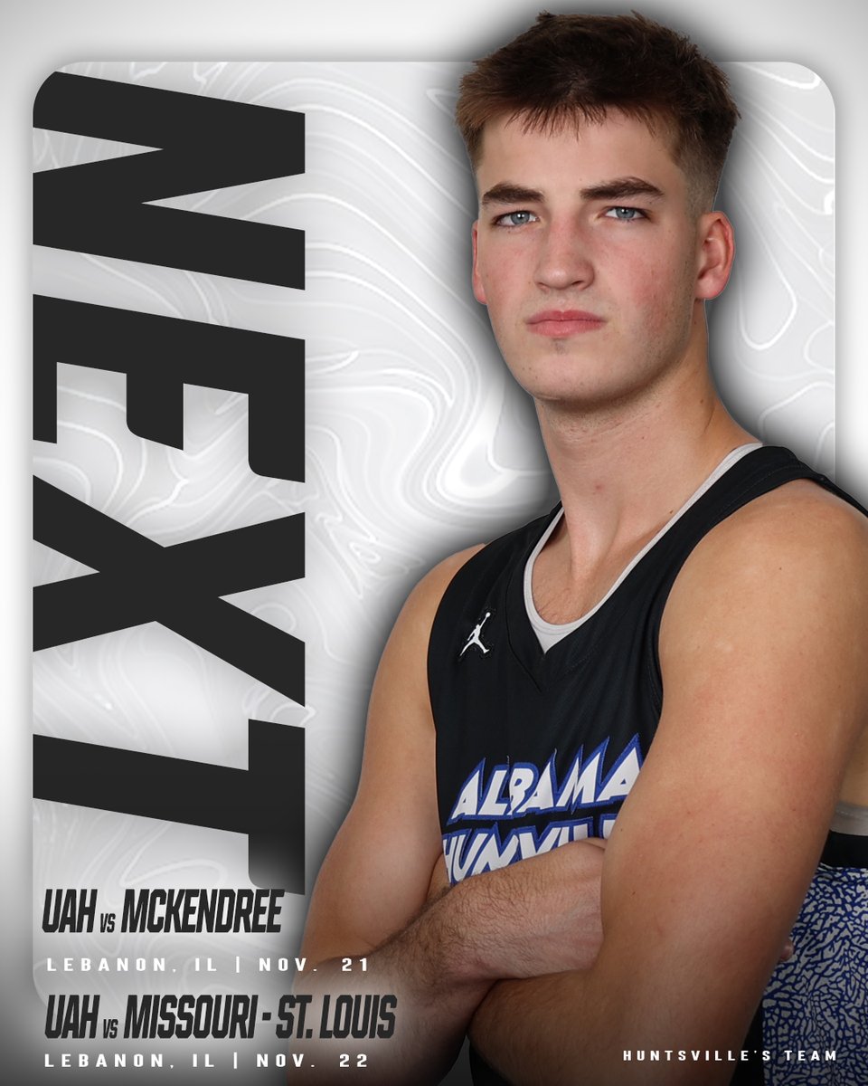 Taking this show on the road.

<a href="/UAH_MBB/">UAH Men's Basketball</a>