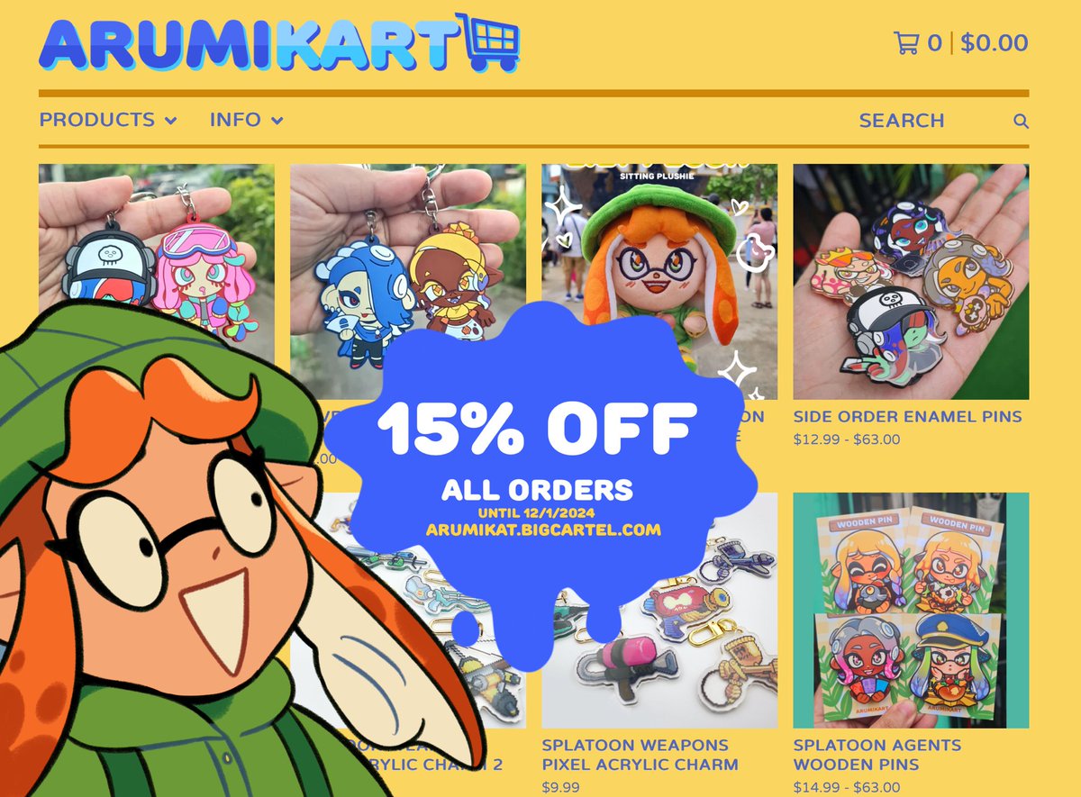 (RTs appreciated) Yes you heard it right! I’m doing my very first saIe today until December 1! I rarely do saIes so this is the perfect opportunity to pick something up for Christmas 😁 yes rubber charms are here!

Use code YIPEE333 during check0ut for 15 off no minimum required!