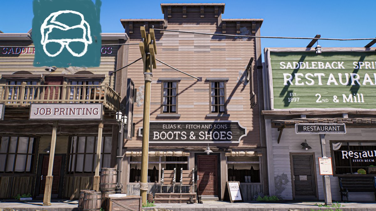 Another day, another <a href="/PlanetCoaster/">Planet Coaster 2</a> 2 build video! Today we're building a Shoemaker's Shop in our Western Park! 🔗youtu.be/VwVaD4HhzEs #PlanetCoaster2