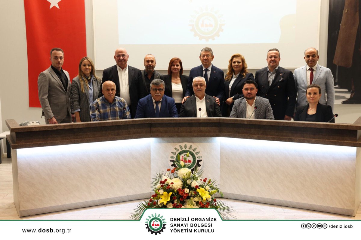 DenizliOsb's tweet photo. Denizli Organize Sanayi Bölgesinin 23. Olağan Genel Kurul Toplantısı, Denizli OSB Konferans Salonu’nda gerçekleştirildi. https://t.co/HFD2BBzeGP