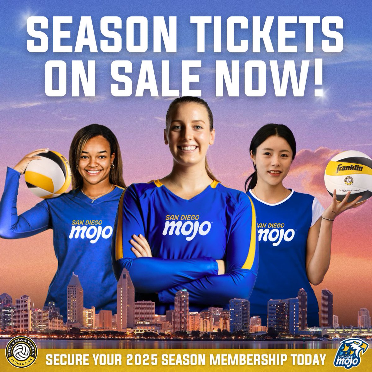 San Diego Mojo Pro Volleyball (@sandiegomojo) on Twitter photo All the cool kids are part of #MojoNation as a 2025 Mojo season member! ๐
Grab your tickets and get exclusive discounts, savings, priority seat selection and more. ๐ฅ
๐๏ธ vist.ly/3mmw5gf
๐๐๐๐ ๐๐๐ง ๐๐ข๐๐ ๐จ ๐๐จ๐ฃ๐จ ๐๐จ๐ฆ๐ ๐๐ฉ๐๐ง๐๐ซ | ๐๐๐ง๐ฎ๐๐ซ๐ฒ ๐๐ All the cool kids are part of #MojoNation as a 2025 Mojo season member! ๐
Grab your tickets and get exclusive discounts, savings, priority seat selection and more. ๐ฅ
๐๏ธ vist.ly/3mmw5gf
๐๐๐๐ ๐๐๐ง ๐๐ข๐๐ ๐จ ๐๐จ๐ฃ๐จ ๐๐จ๐ฆ๐ ๐๐ฉ๐๐ง๐๐ซ | ๐๐๐ง๐ฎ๐๐ซ๐ฒ ๐๐