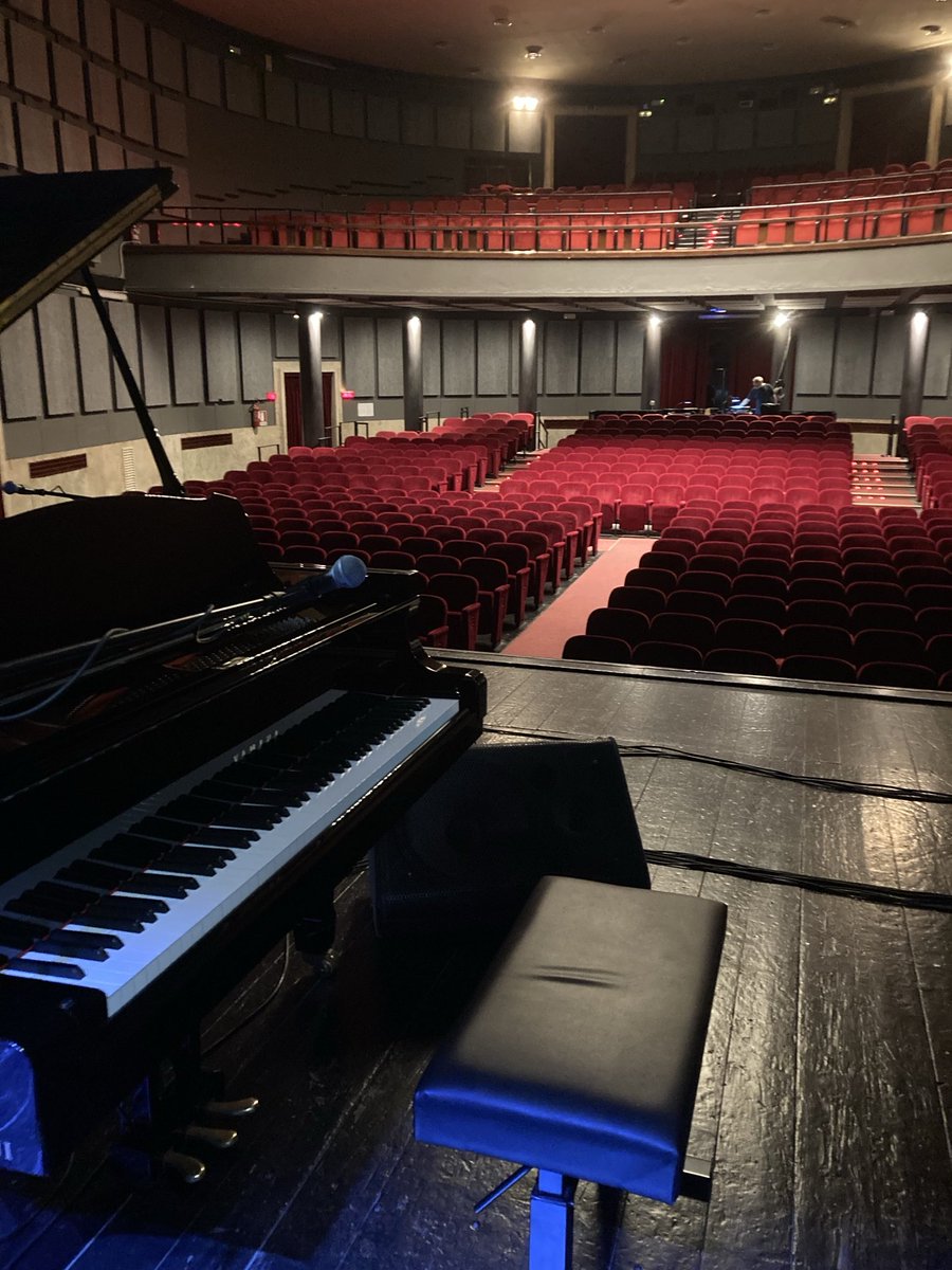 The view from the stage tonight
