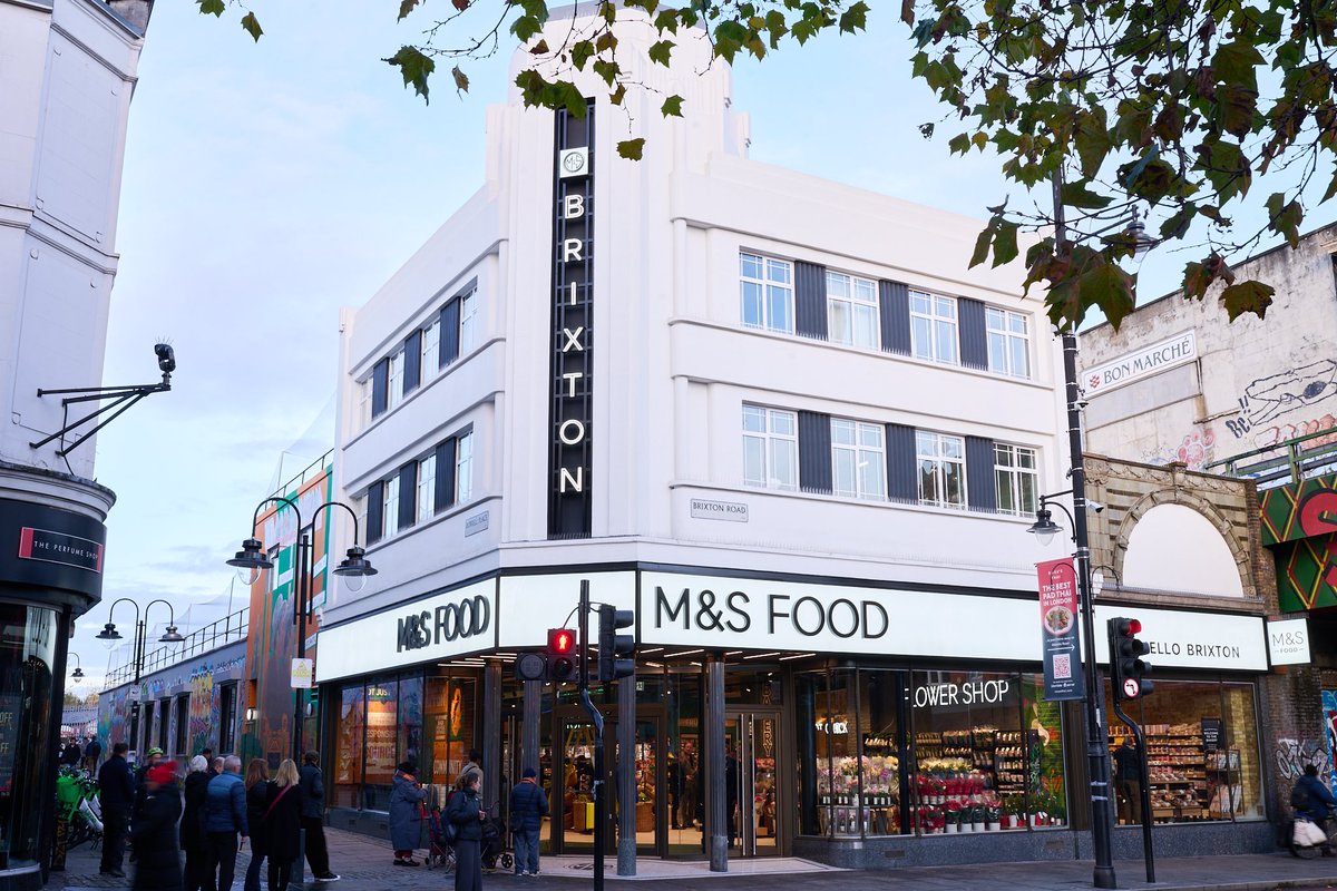 M&amp;S Brixton through the ages:

1901 ➡️ 1959 ➡️ 1985 ➡️ 2024

Today we launched our new &amp; improved store, fit to serve the people of Brixton for another 121 years!