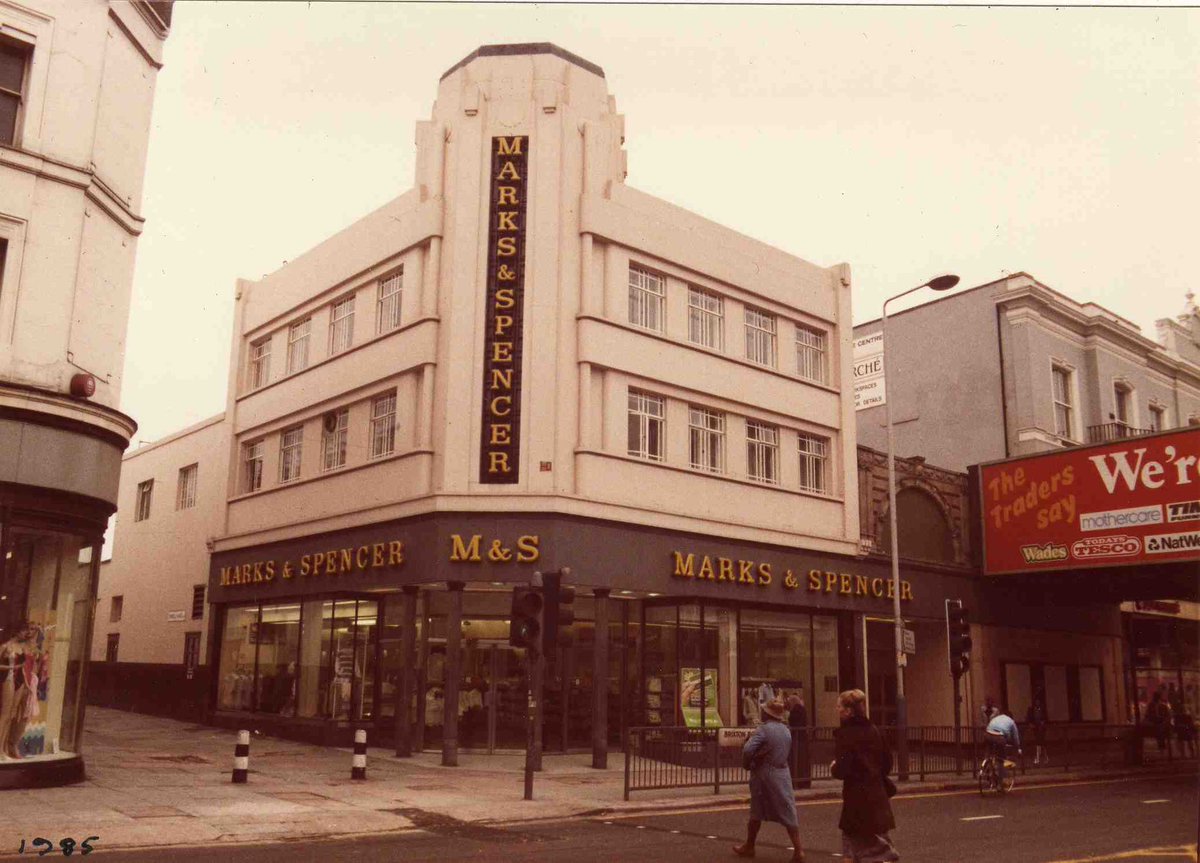 MachinStuart1's tweet photo. M&amp;S Brixton through the ages:

1901 ➡️ 1959 ➡️ 1985 ➡️ 2024

Today we launched our new &amp; improved store, fit to serve the people of Brixton for another 121 years! https://t.co/IR7W4JHTza