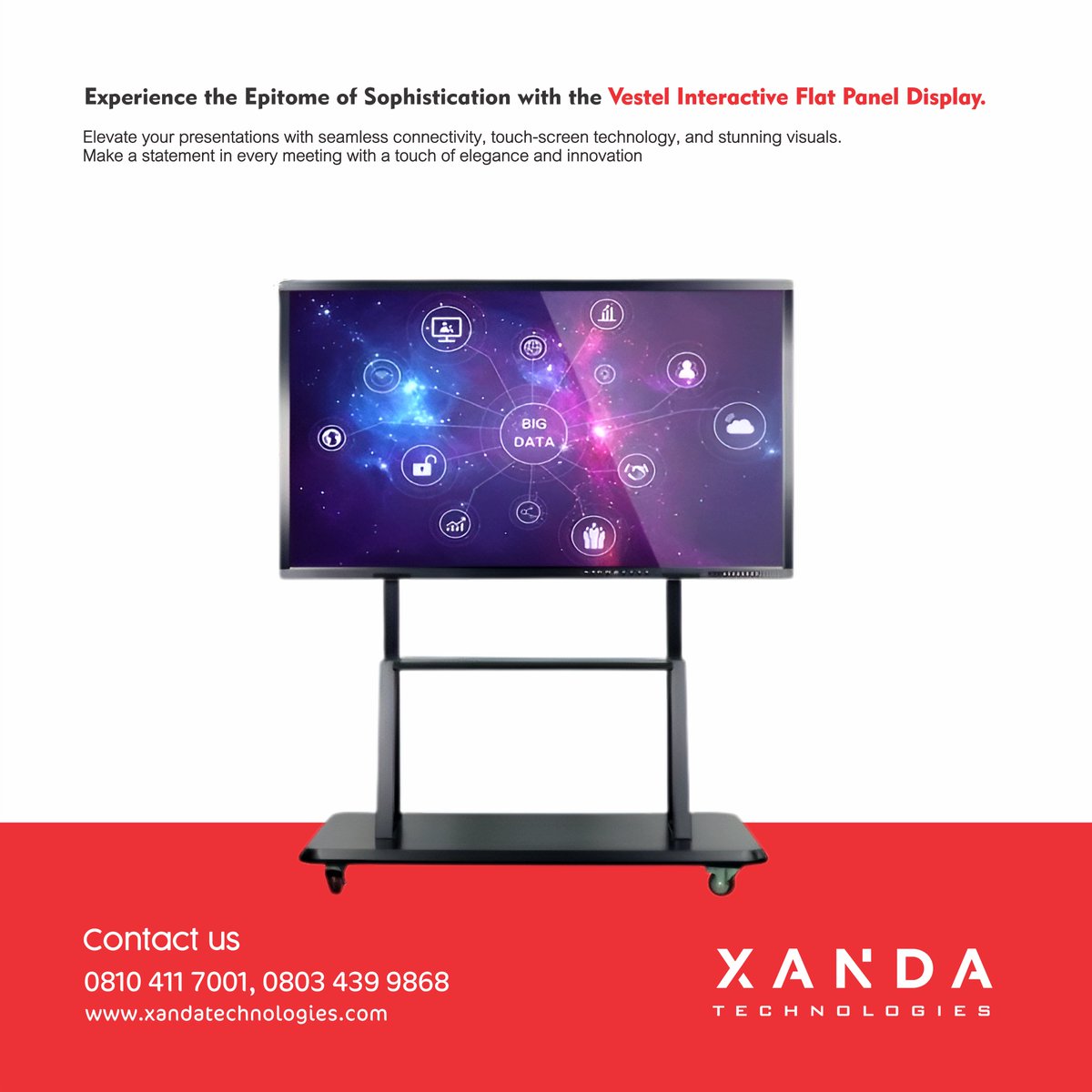 XandaTechnolog1's tweet image. Turn up the wow factor in your meetings with our interactive flat panel display! Say hello to a whole new level of engagement and creativity.
#interactiveinnovation
#gameon
#collaborationmadeeasy
#ifpd
#interactiveflatpaneldisplay