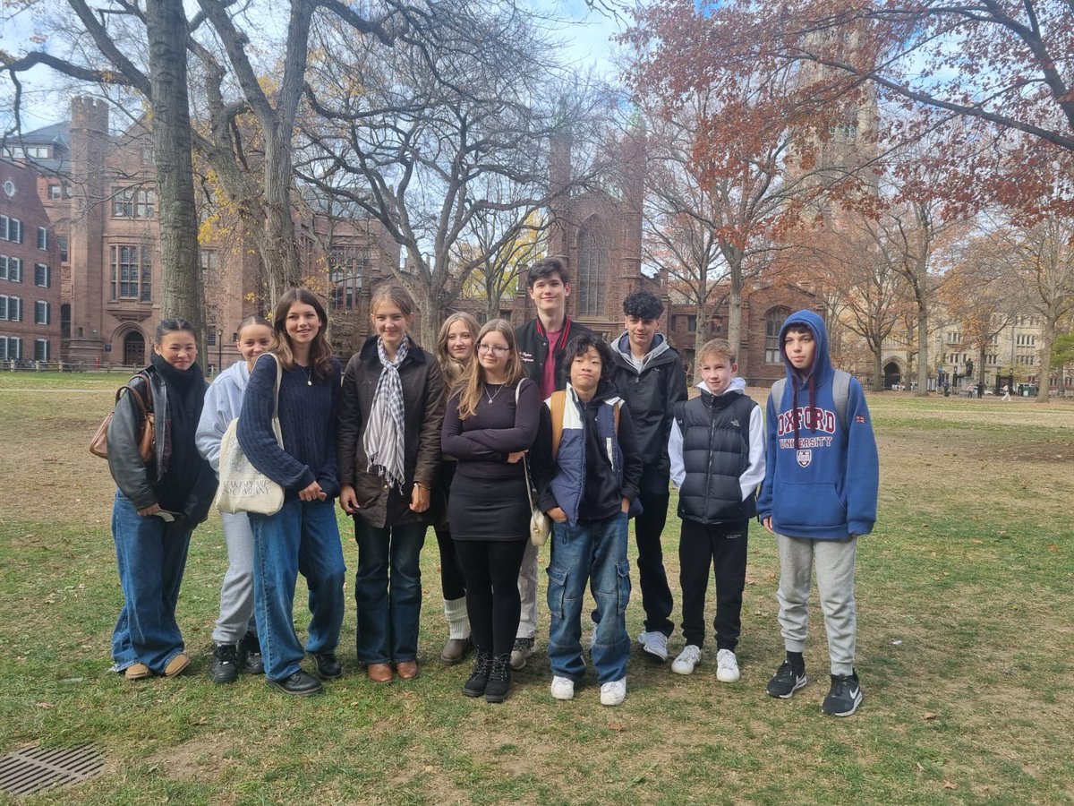 Juniors enjoying their day off whilst seniors wait for their results <a href="/Yale/">Yale University</a> <a href="/HolyportCollege/">Holyport College</a> <a href="/scholarscup/">World Scholar's Cup</a>