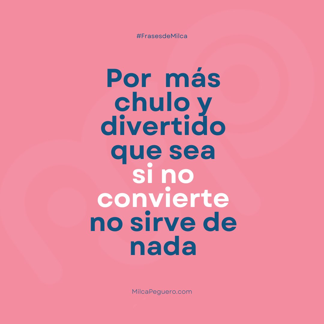 🎯 Por más chulo que sea tu contenido, si no convierte, no sirve.
¿Tu contenido está llamando la atención, pero no está generando resultados? Es momento de enfocarte en lo que realmente importa: convertir. ✨

#ContenidoEstratégico #EstrategiaQueVende #ContenidoQueVende