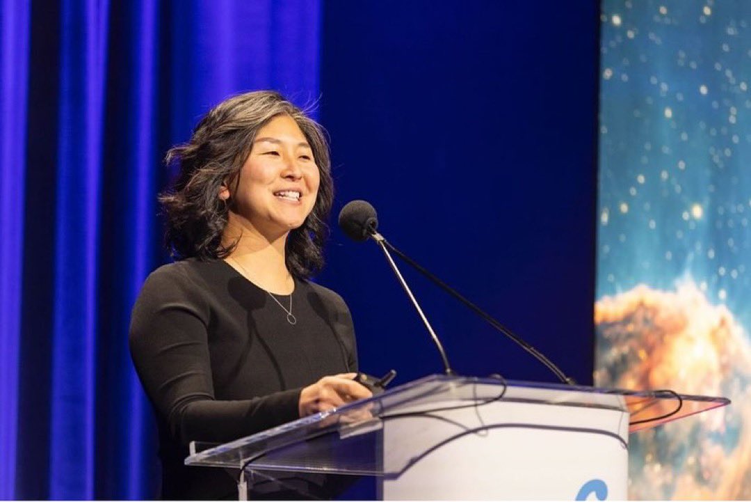 SuptCheng_CIOB's tweet image. On November 9, Pearl Ohm, math teacher at #EssexStreetAcademy, delivered an outstanding keynote at the Math for America Fall Function! 🎉 It was an evening filled with recognition and camaraderie among STEM leaders. #MathEducation #MathForAmerica #CelebratingTeachers