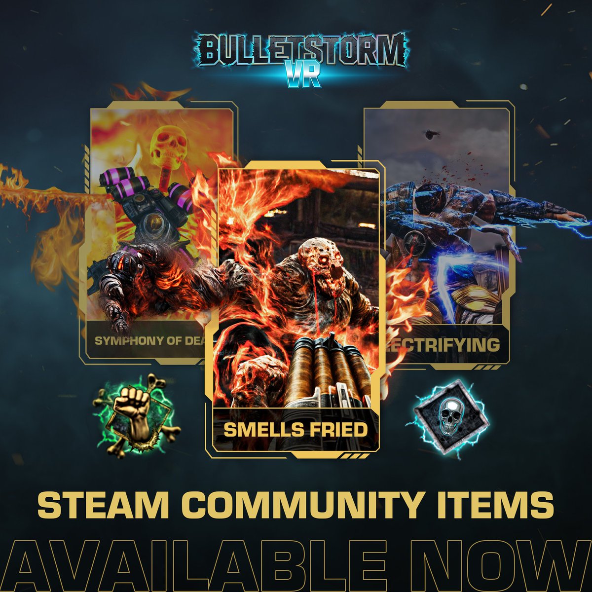 Ooooo Shiny!
New Bulletstorm VR Steam Community Items to collect on <a href="/Steam/">Steam</a> 

store.steampowered.com/news/app/24513…