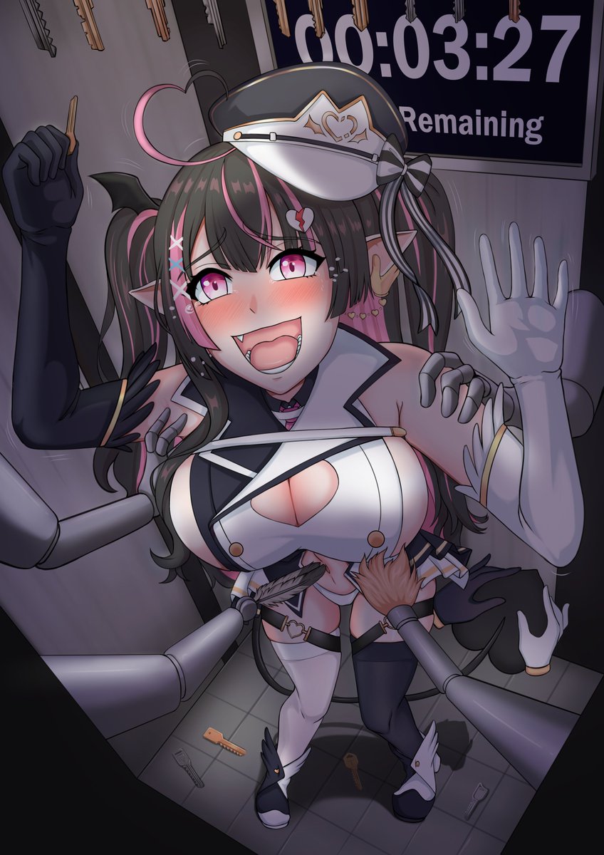 #ぐりぐらぁと #ぐりす・ぐらむ

One lovely picture with the cute ticklish vtuber Grisu Gram <a href="/grisugram/">ぐりす・ぐらむ♡Vtuber</a> 
If you know her you may know she was constantly giving us tickling content so I hope she likes this little idea that I got commissioned
maybe will be a part 2 eventually! ;D