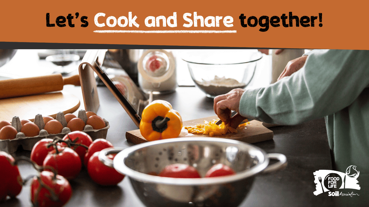 It's #CookAndShare Week Three - Cooking for the Planet. 🌍

This week is all about seasonal, locally-grown and organic ingredients as well as reducing food waste.  

Check out the full toolkit here: foodforlife.org.uk/cookandshareto…