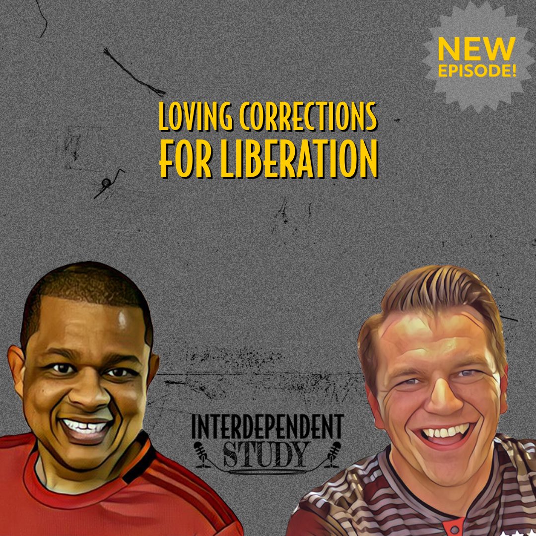 interstudypod's tweet photo. 📚 EPISODE 178! 📚

In today’s episode, we discuss Loving Corrections by @adriennemaree, which is a collection of essays &amp; poems focused on love-based corrections &amp; reframes for ourselves, our society, &amp; movements for liberation in the context of our current political climate. https://t.co/8WuYph1kC1