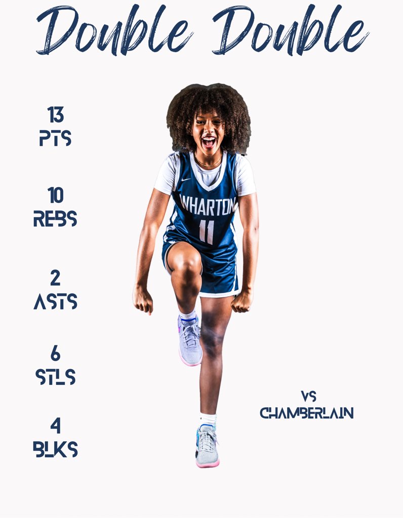 Rising JR <a href="/sydney_hurst11/">Sydney Hurst</a> secured her first Double double of the season!