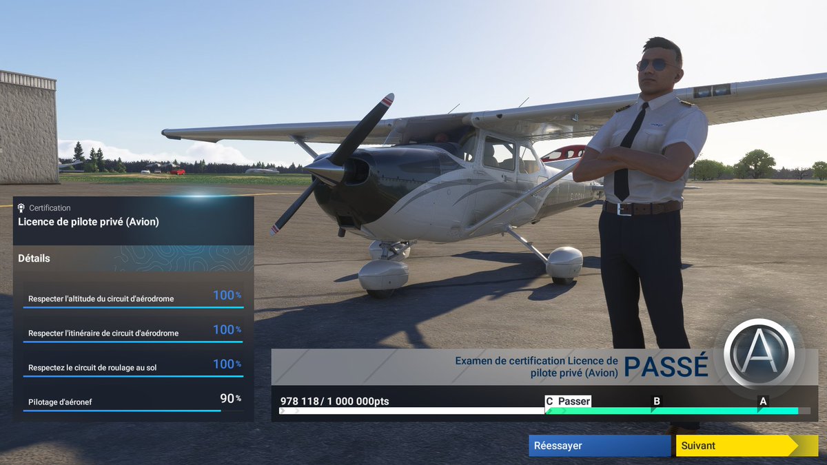 Agent_Jo_TV's tweet image. Silver wings, shinning in the sunlight... 🛩️👨🏽‍✈️ #FlightSimulator2024