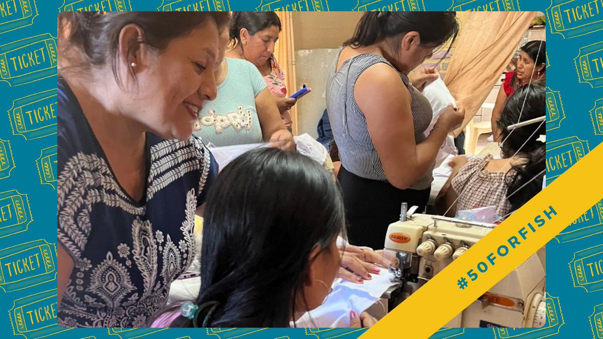 🌍❤️Meet “The Mom’s” of La Islilla — a group of women eager to learn new skills and become #financial contributors to their households. Your support this season will help #EmpowerLocal initiatives that promote sustainable practices.
futureoffish.org/50-50