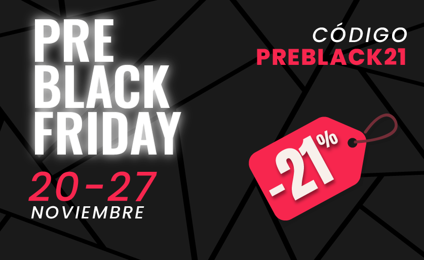 🙌🏼 ¡Hemos vuelto!
Después de un montón de esfuerzo por fin hemos conseguido volver a la normalidad para darte otra vez nuestro servicio de siempre. ✨

Para compensarte la paciencia que has tenido con nosotros hemos decidido darte un 21% de descuento. 🥳¿Lo echabais de menos?