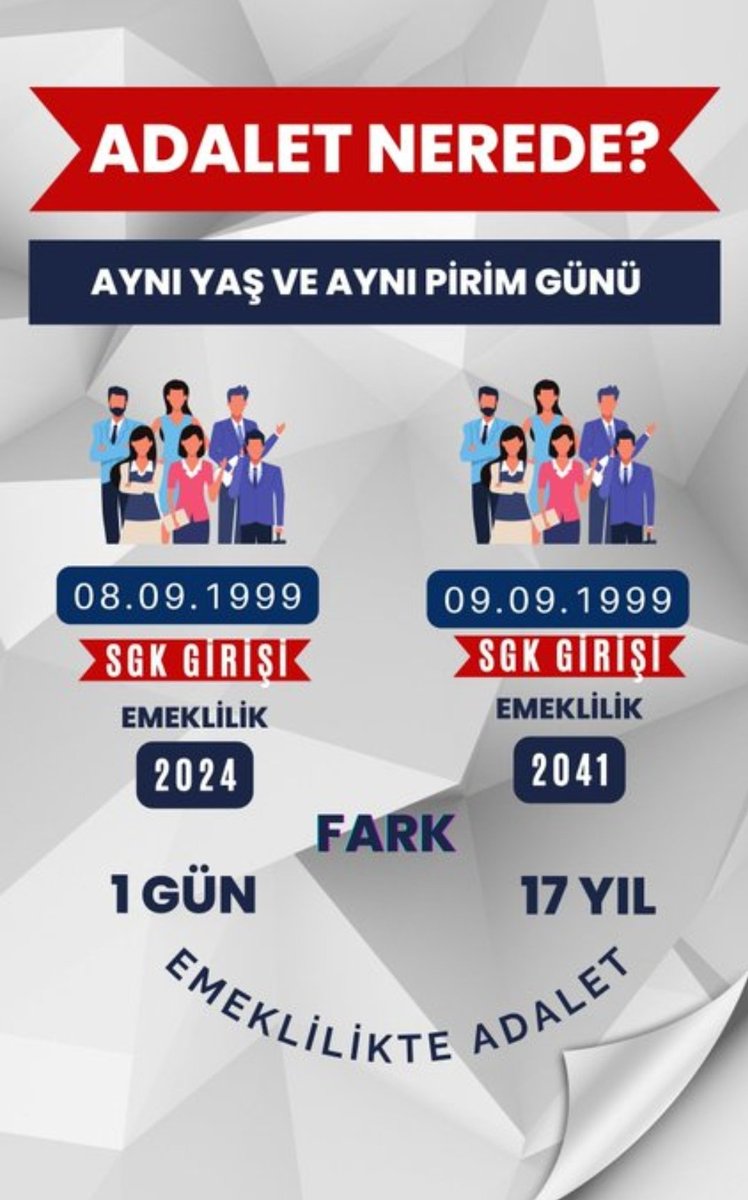 Eyt'nin yasalaşmasından sonra oluşan mağduriyetin ortadan kaldırılması için, #KademeHemenYasaya getirilmelidir..