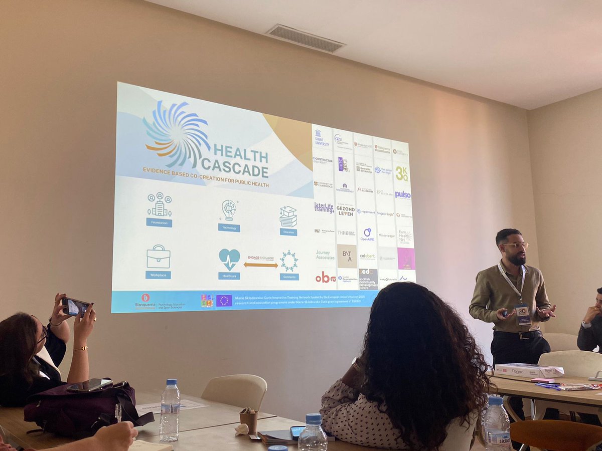 JorgeRaulZR's tweet photo. It feels so rewarding to receive feedback from amazing practitioners in the urban health field! Thank you #ICUH2024 #msca @health_cascade https://t.co/d5v911NN0z